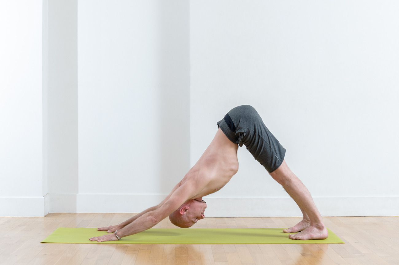 adho mukha svanasana posture inversée