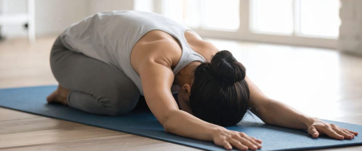 Posture de débutants à onlYoga